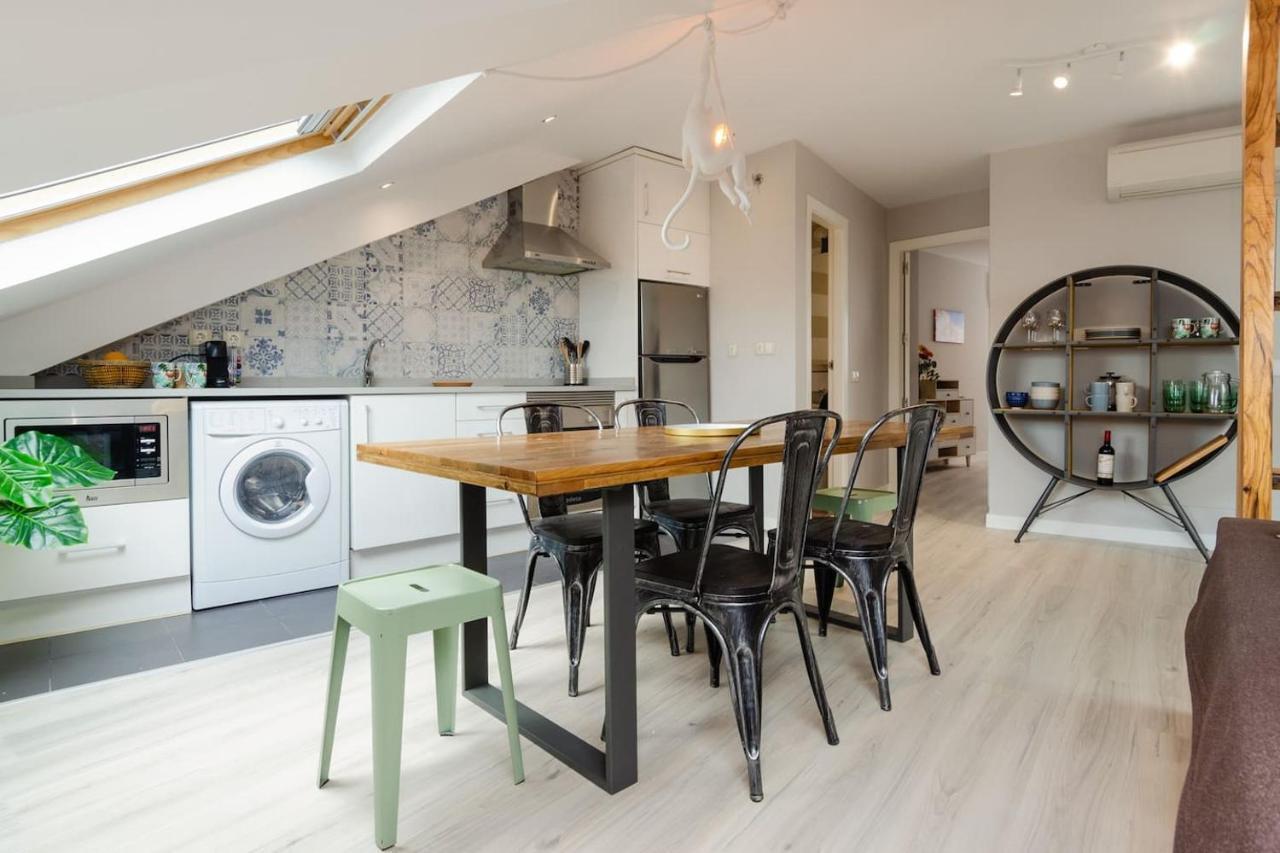 דירות Precioso Atico Con Terraza En El Centro De Madrid Amazing Penthouse In Madrid Center מראה חיצוני תמונה